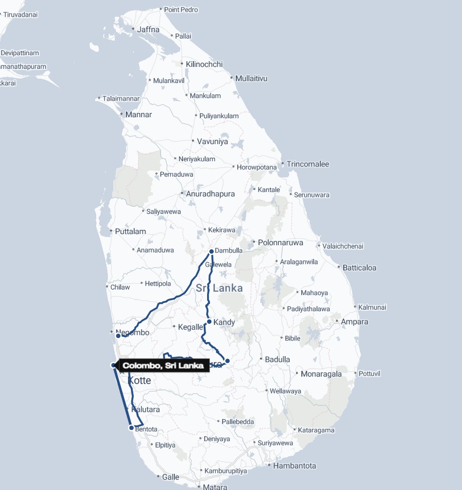 5 nights srilanka dambulla kandy nuwareliya bentota colombo